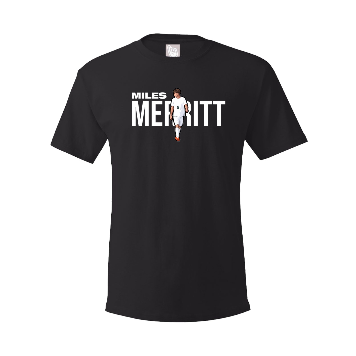 Tee — Player Name in Black