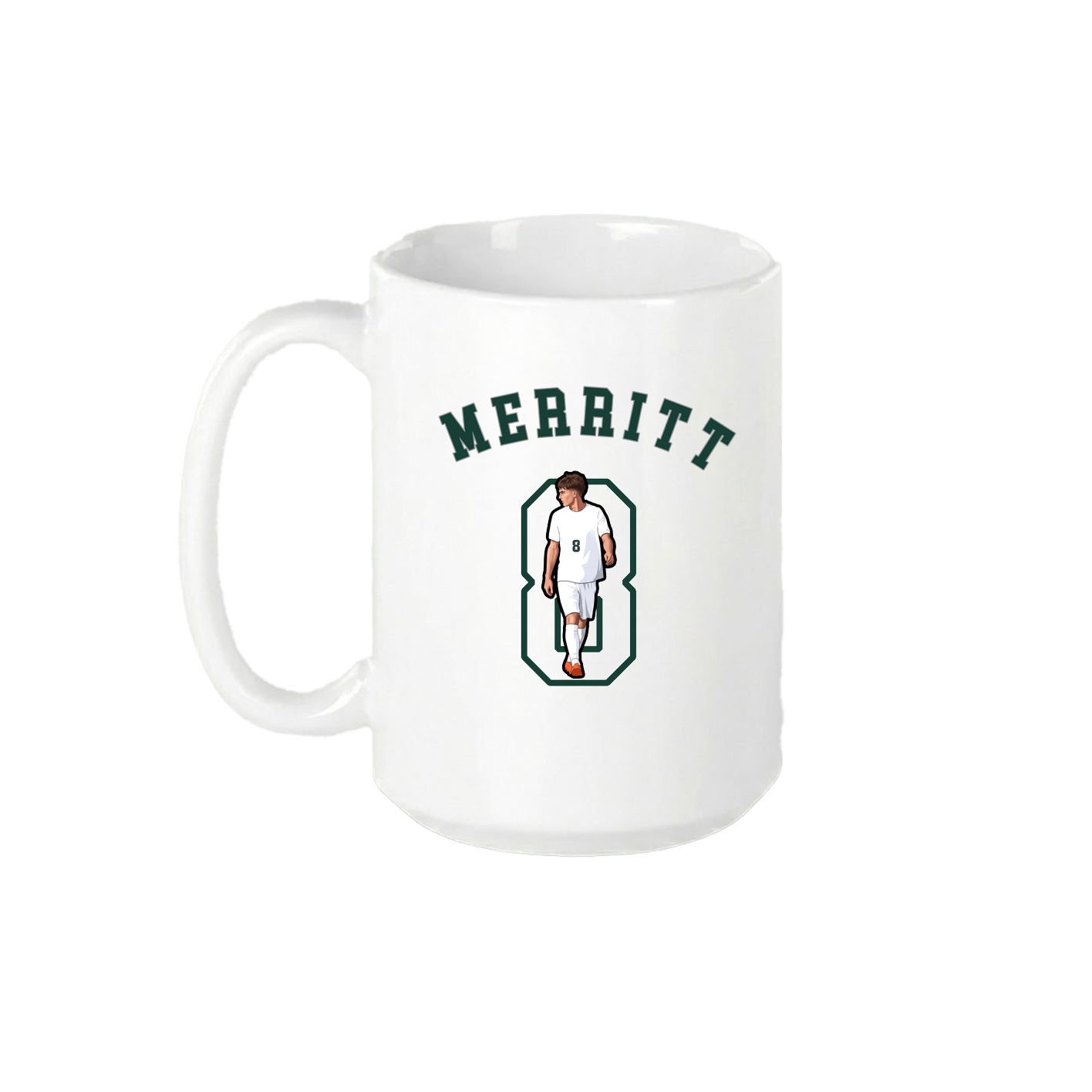 15oz Coffee Mug — Shirsey Arch in White