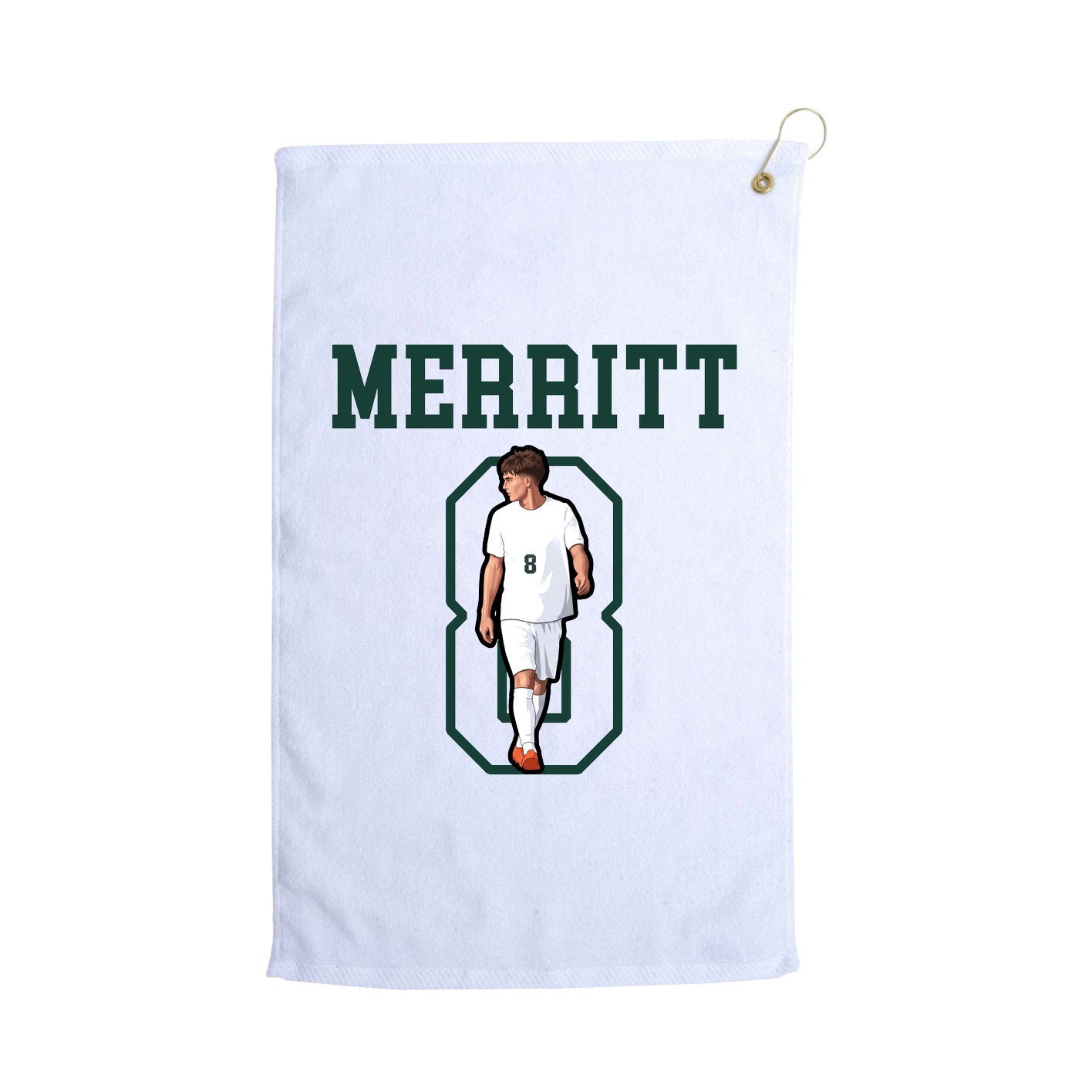 Golf Towel — Shirsey in White
