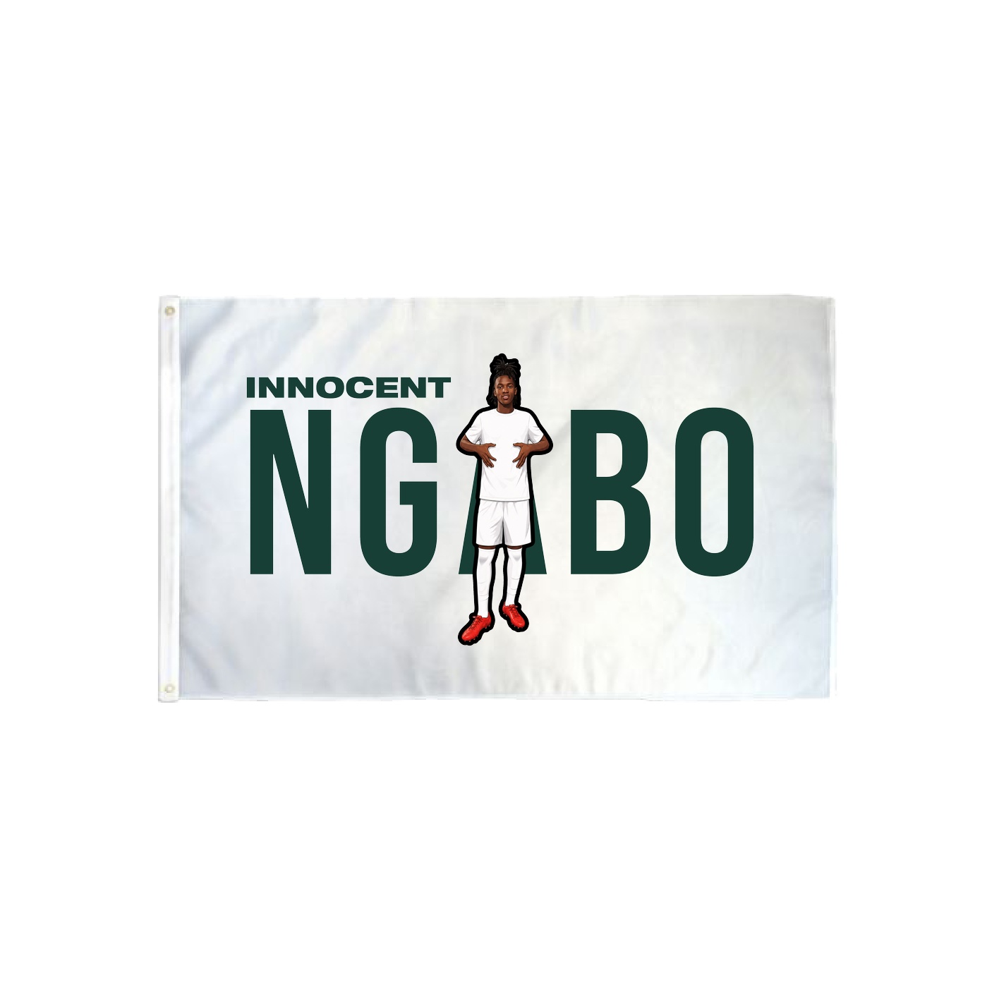 3x5 Flag — Player Name in Classic