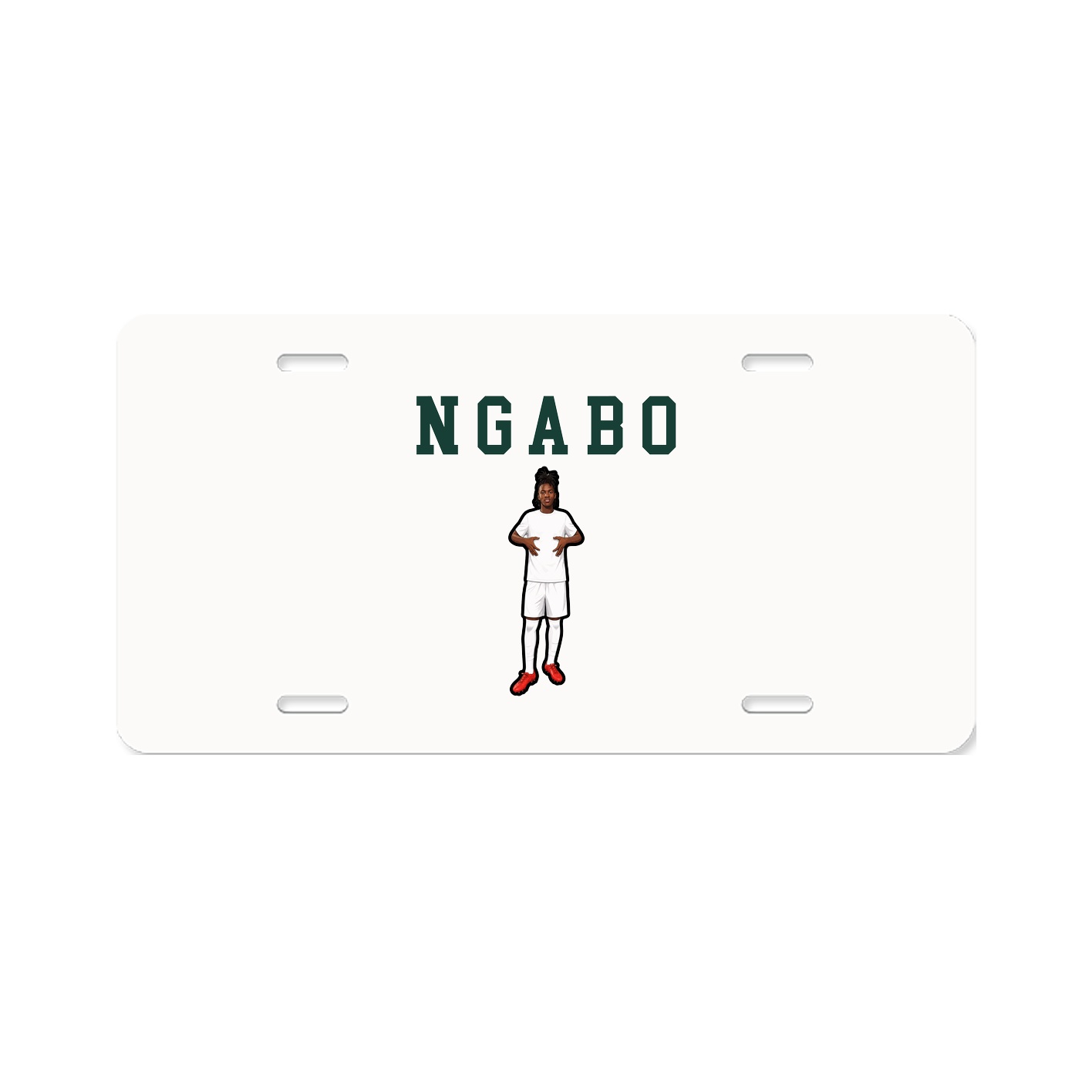 License Plate — Shirsey in Classic