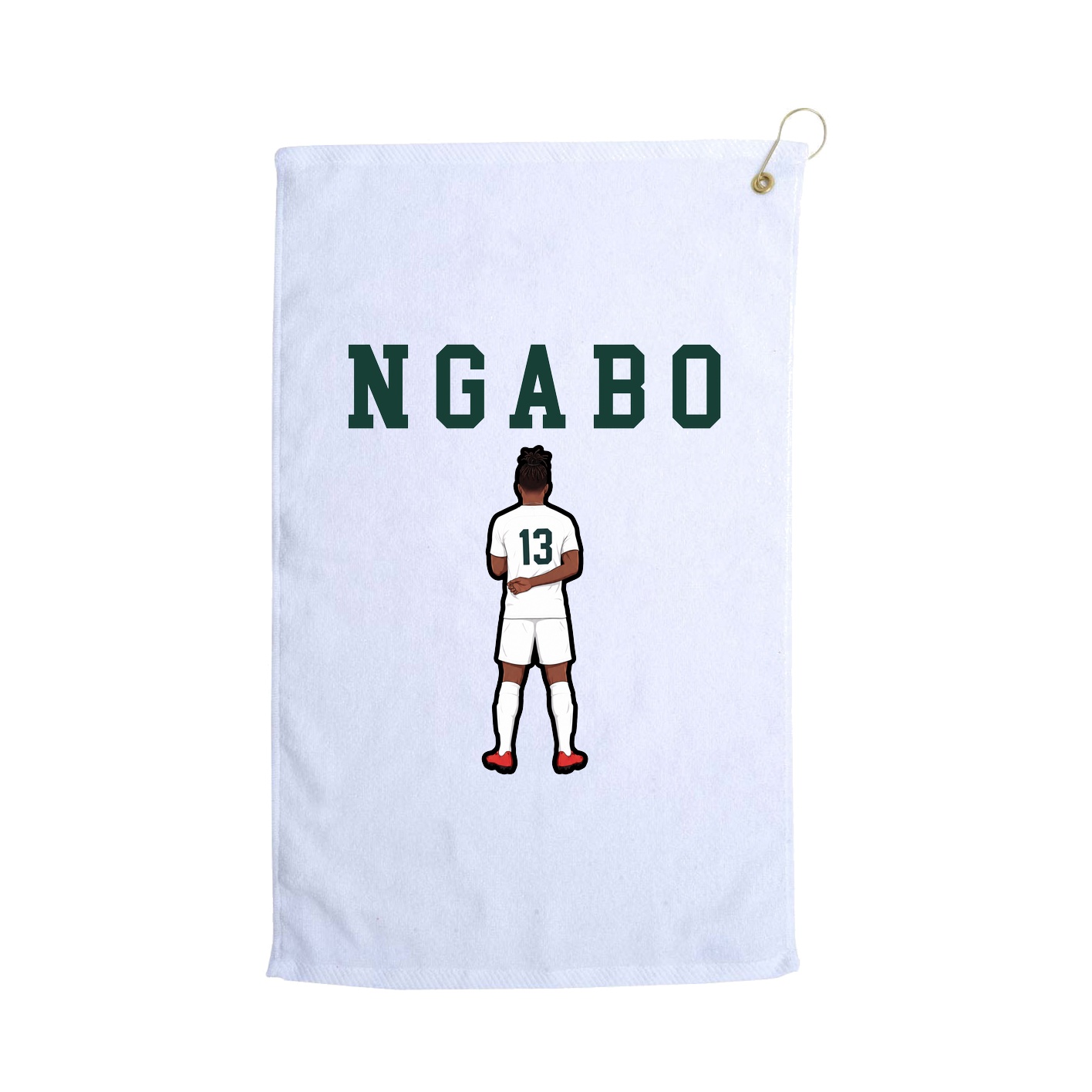 Golf Towel — Shirsey in White