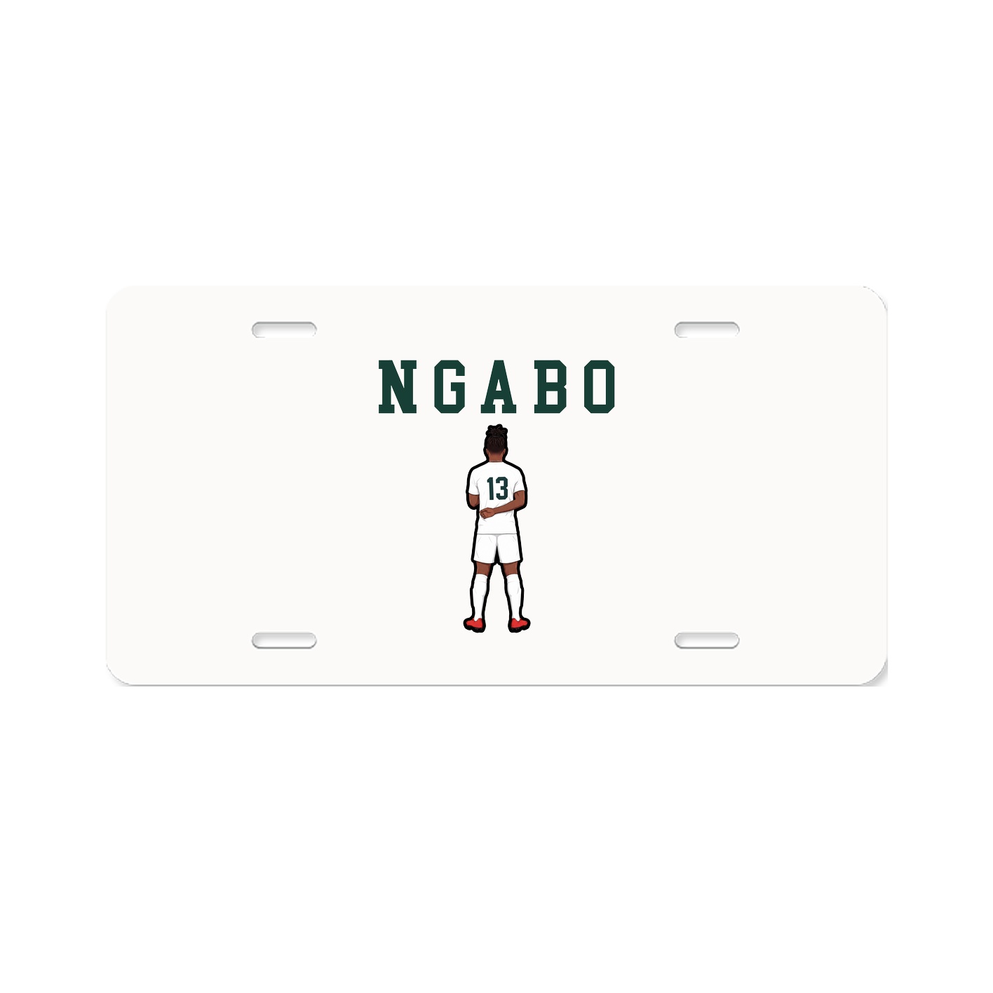 License Plate — Shirsey in Classic