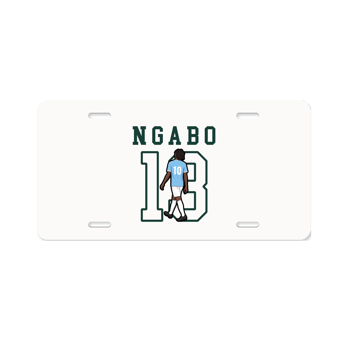 License Plate — Shirsey in Classic