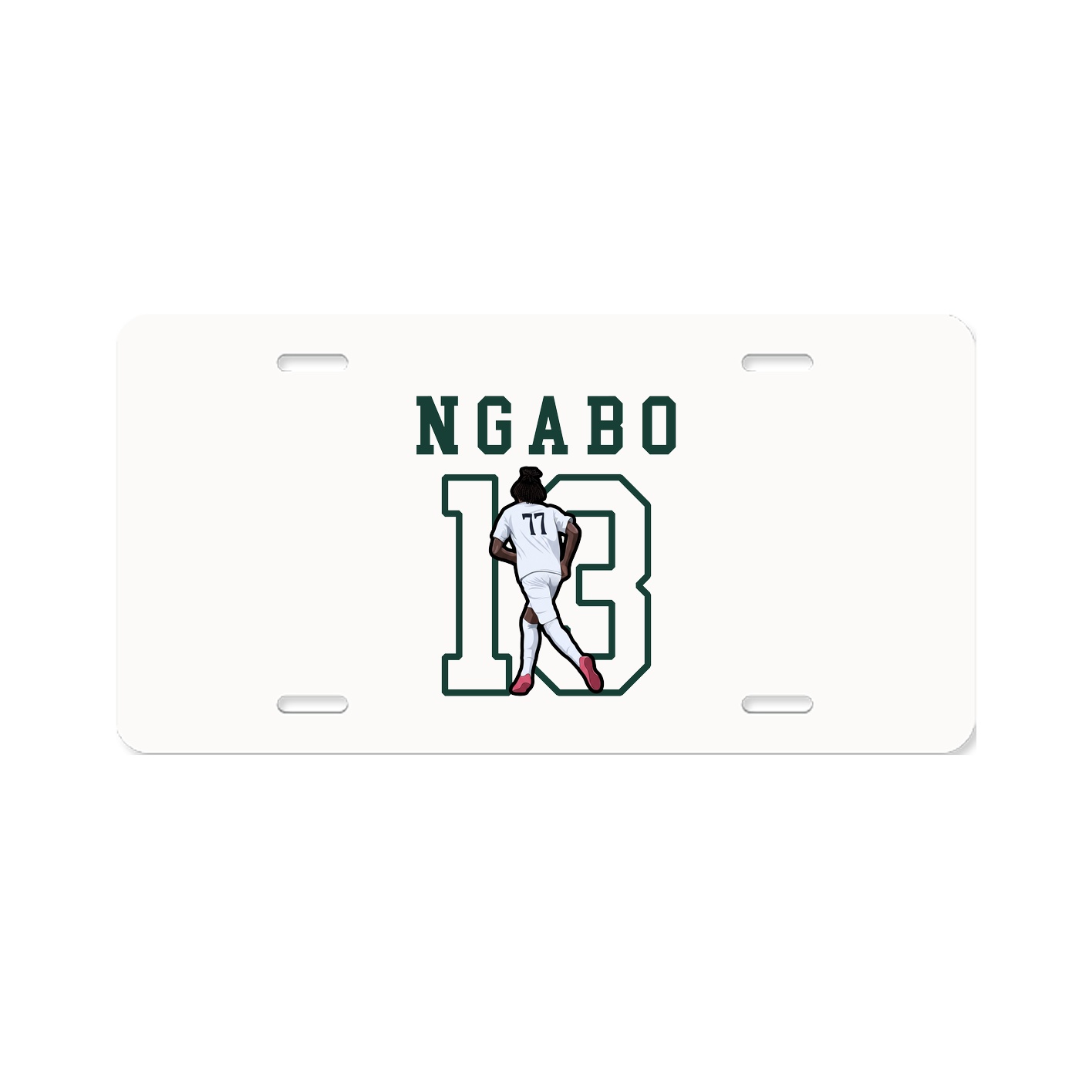 License Plate — Shirsey in Classic
