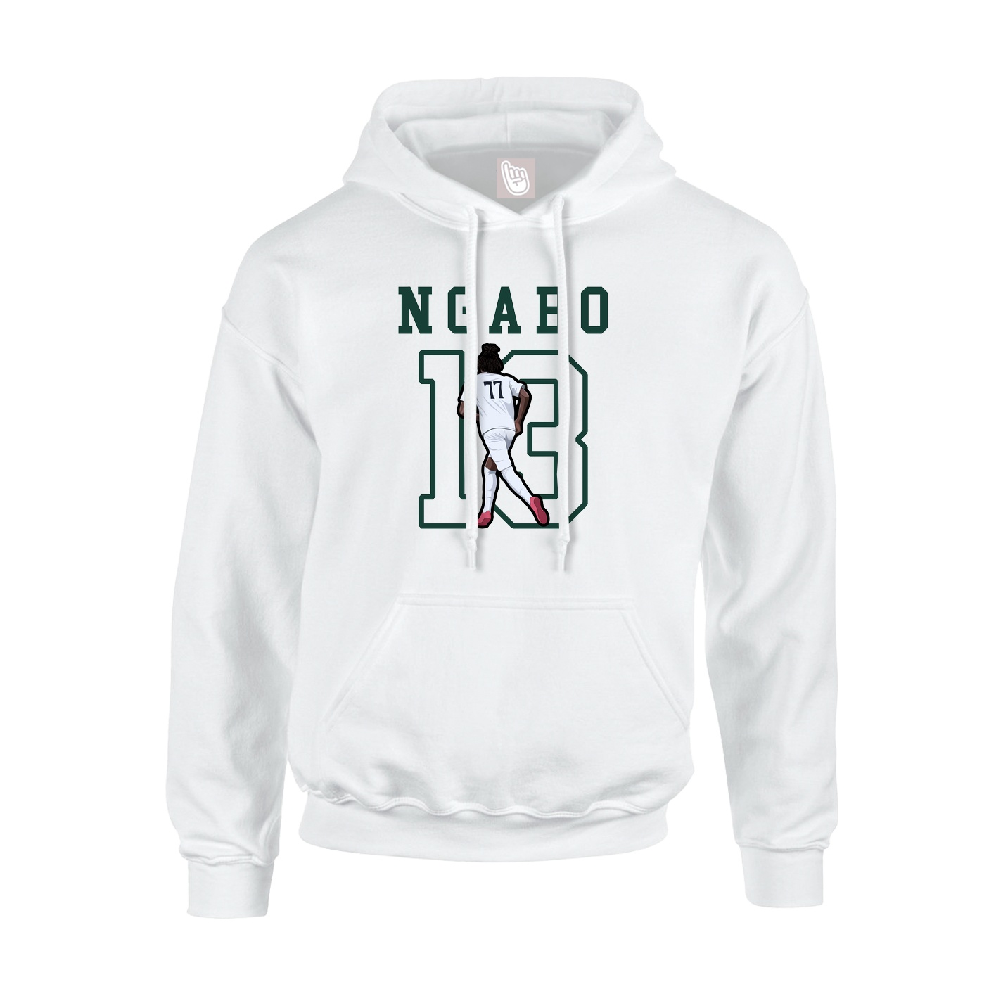 Youth Hoodie — Shirsey in White