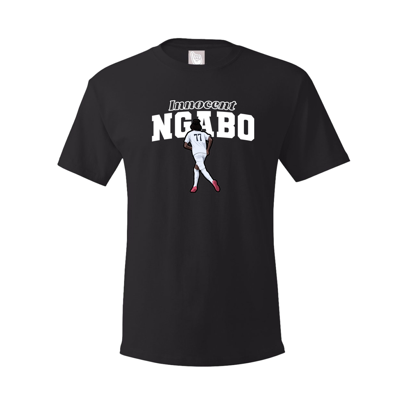 Youth Tee — Name Arch in Black