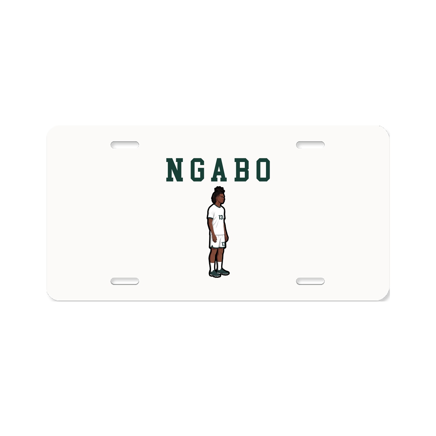 License Plate — Shirsey in Classic