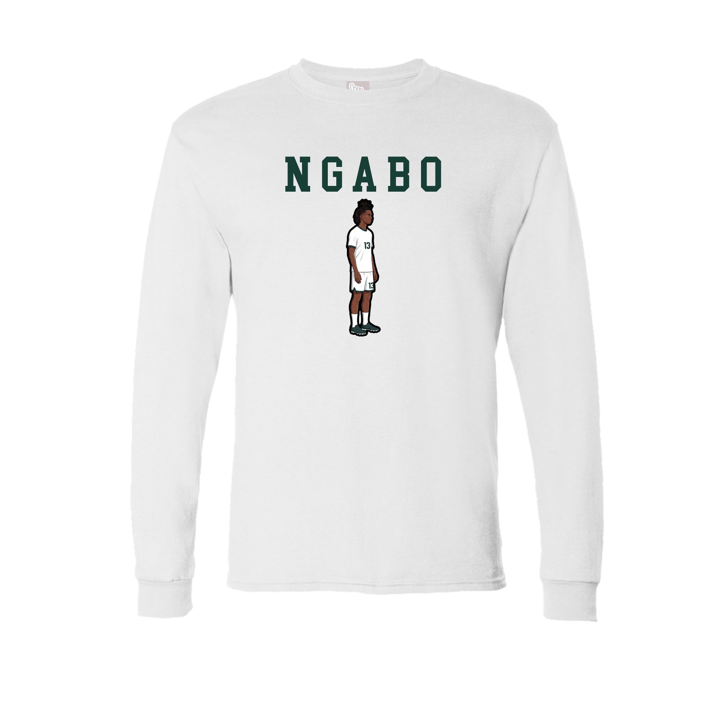 Long Sleeve Tee — Shirsey in White