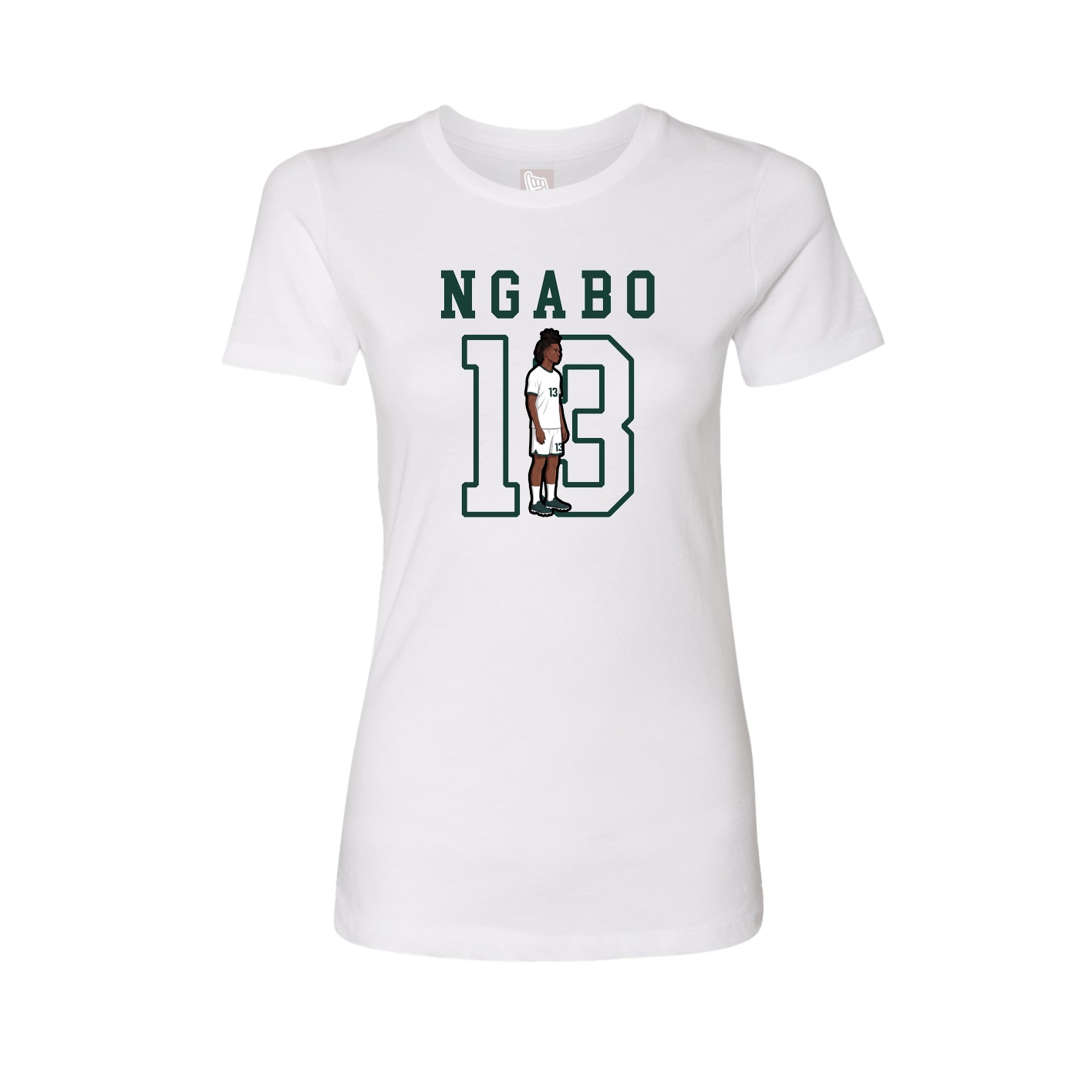 Fitted Women's Tee — Shirsey in White