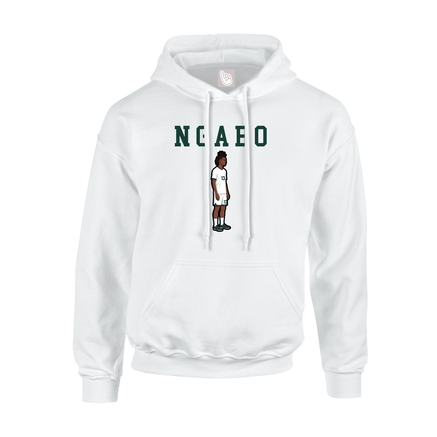 Youth Hoodie — Shirsey in White
