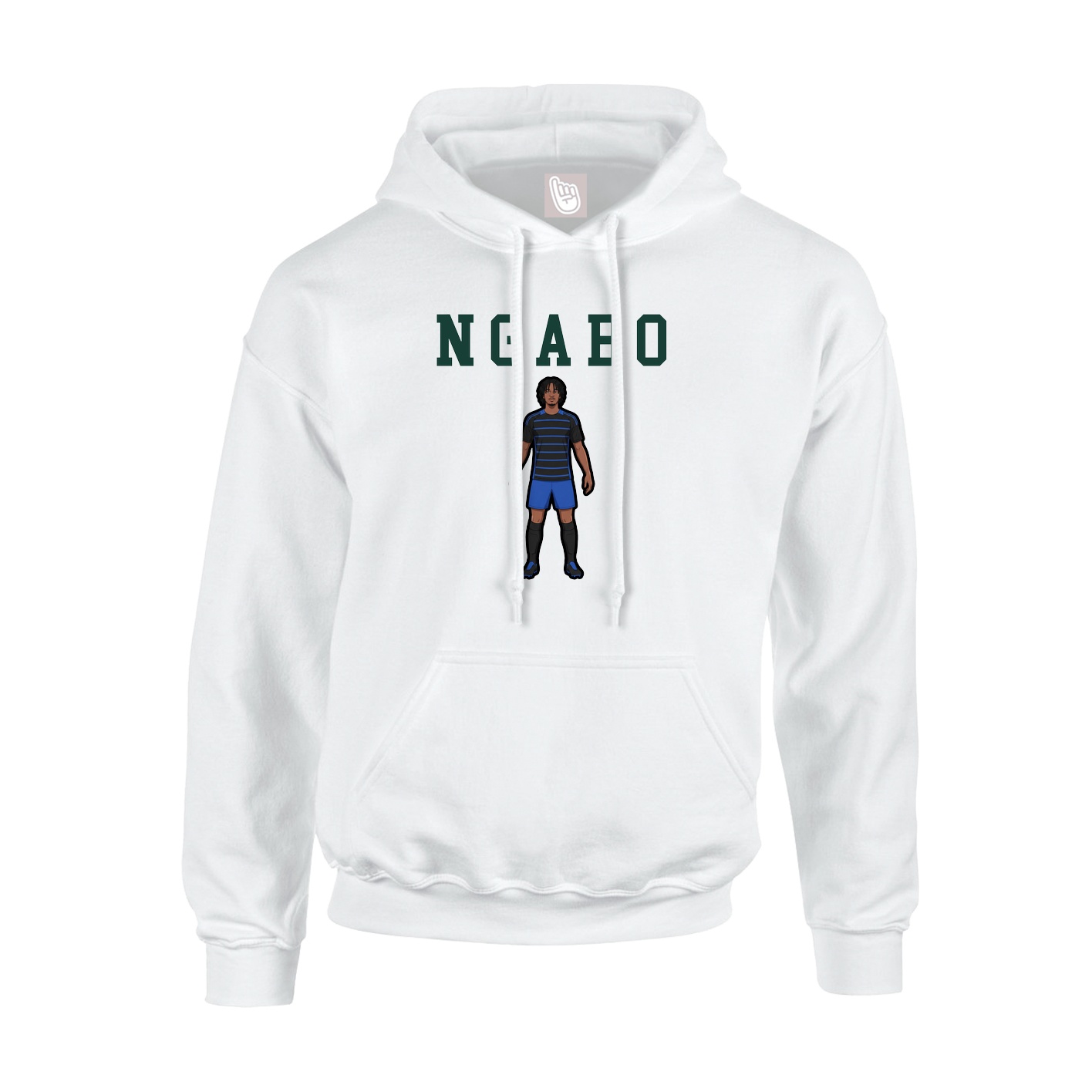 Hoodie — Shirsey in White