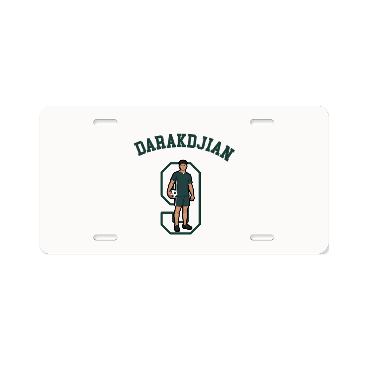 License Plate — Shirsey Arch in Classic