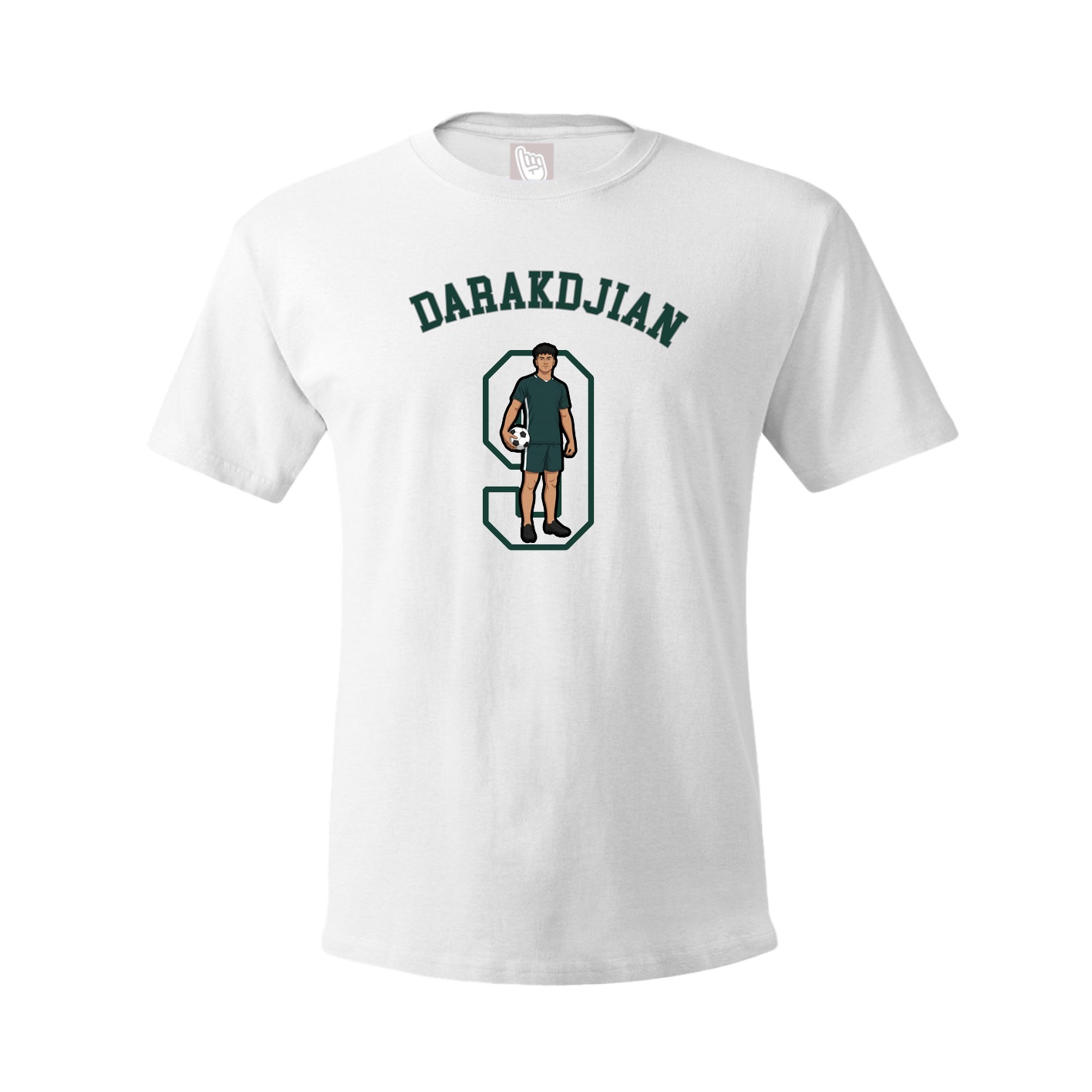 Youth Tee — Shirsey Arch in White