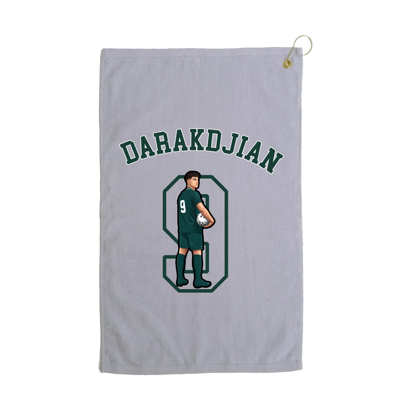 Golf Towel — Shirsey Arch in Grey