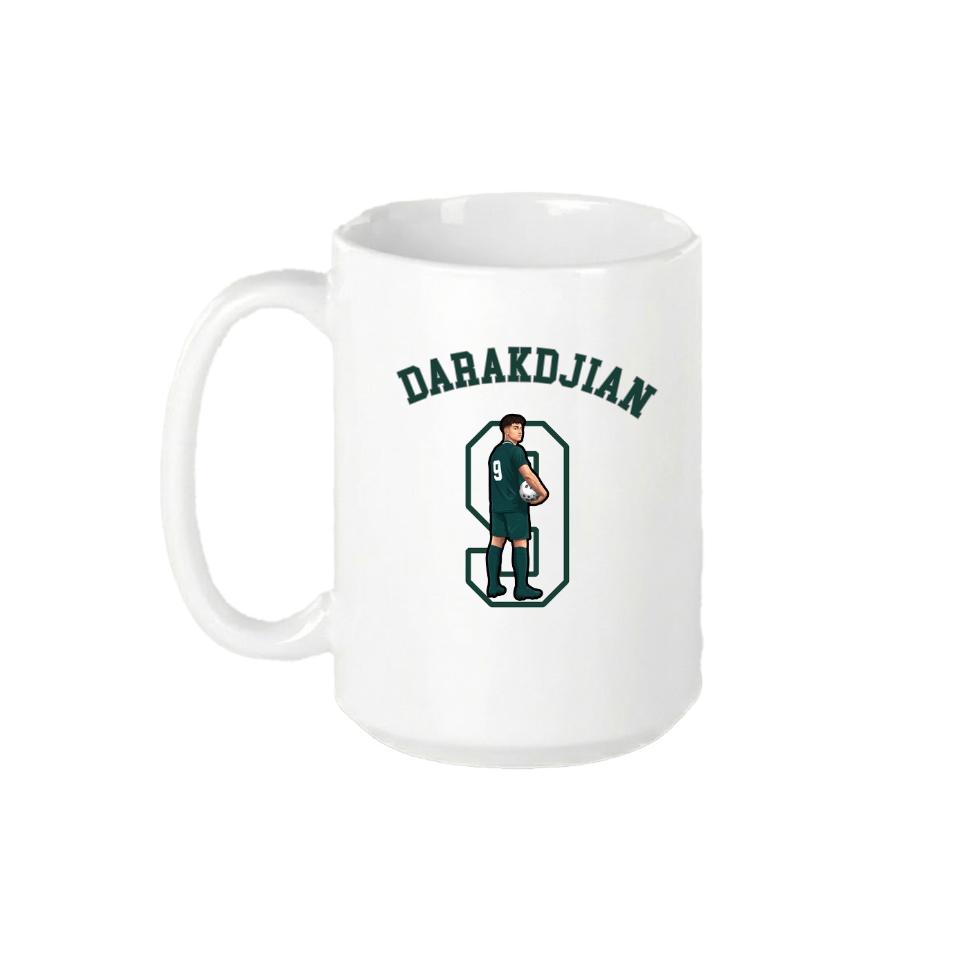 15oz Coffee Mug — Shirsey Arch in White