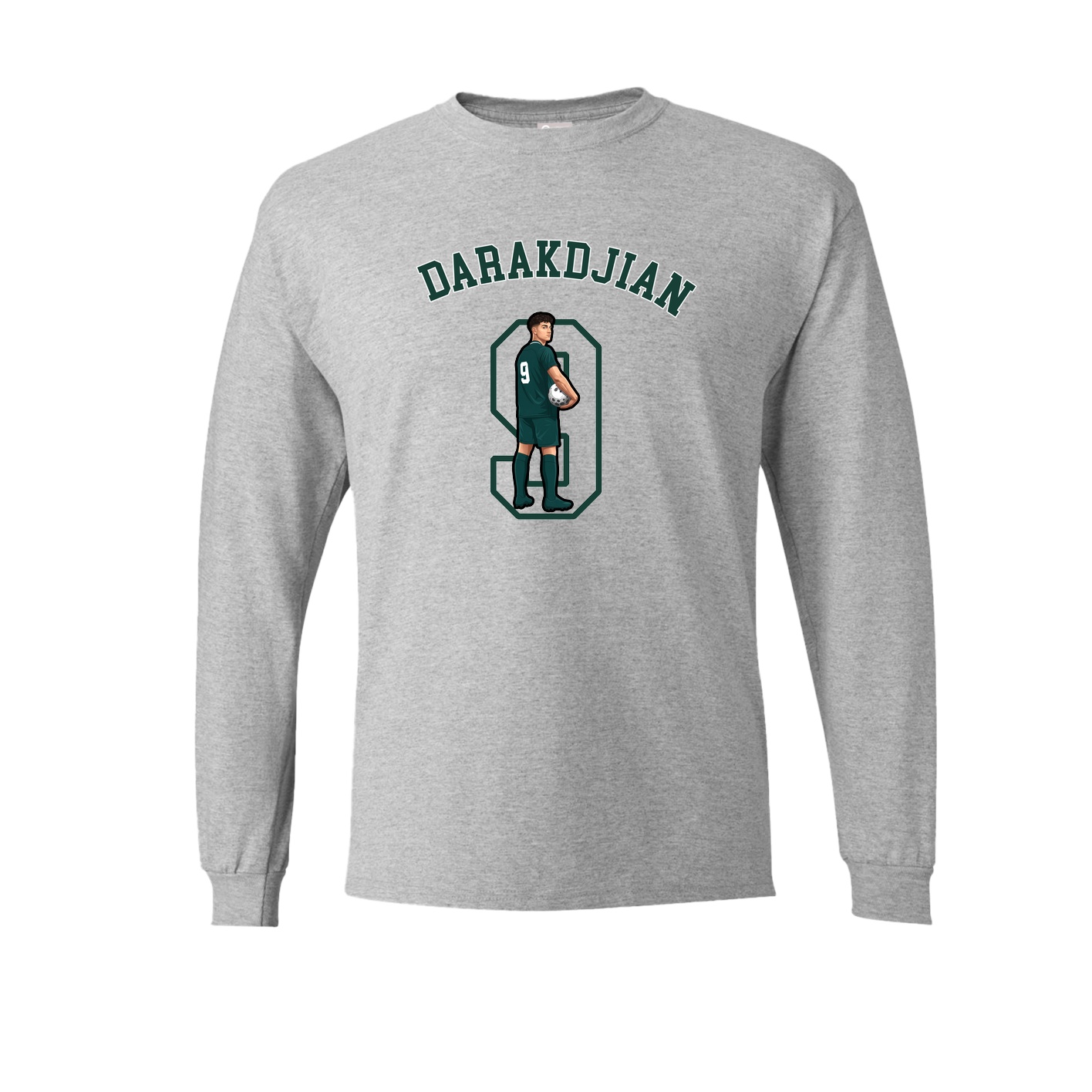 Long Sleeve Tee — Shirsey Arch in Grey