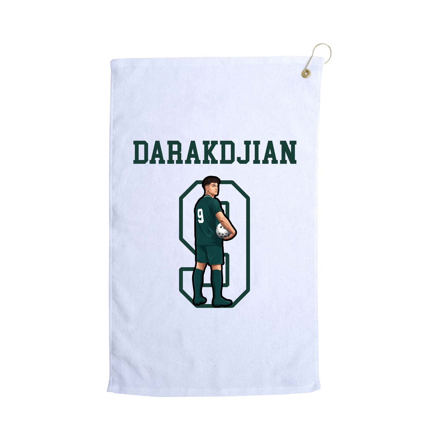 Golf Towel — Shirsey in White