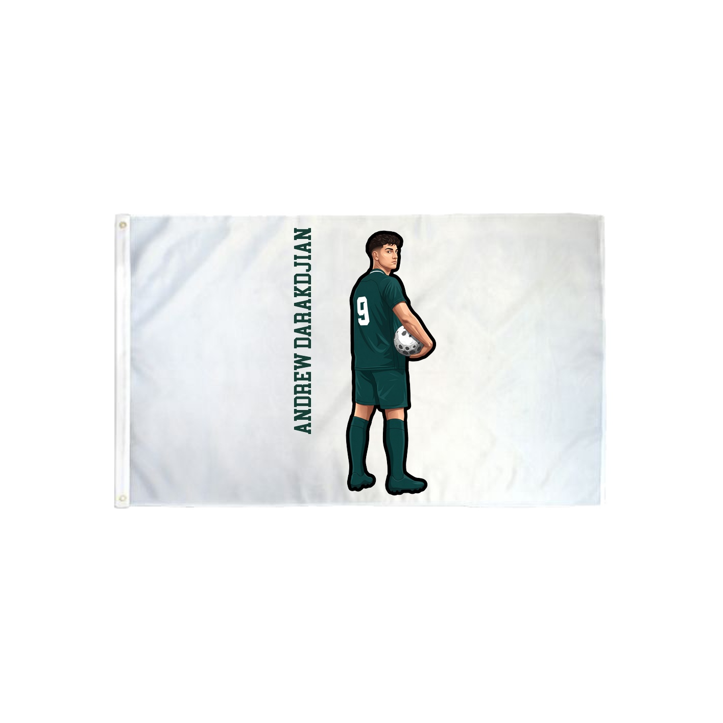 3x5 Flag — Name Vertical in Classic