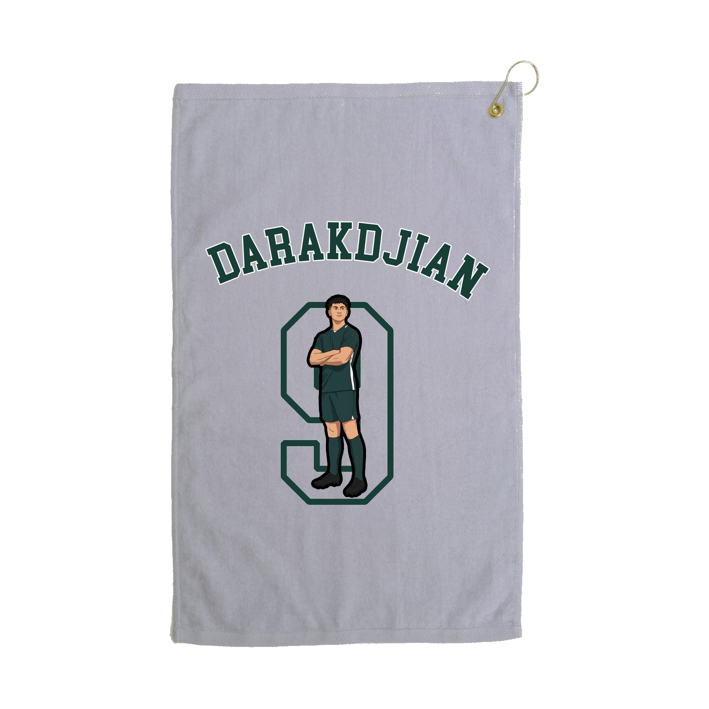 Golf Towel — Shirsey Arch in Grey
