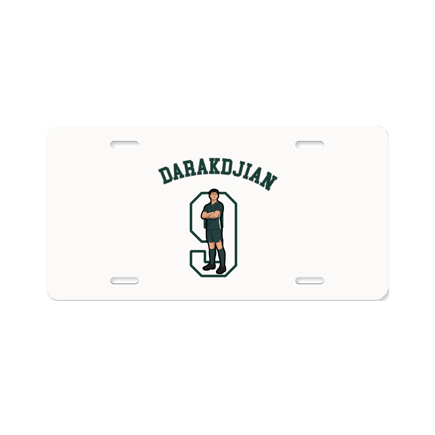 License Plate — Shirsey Arch in Classic