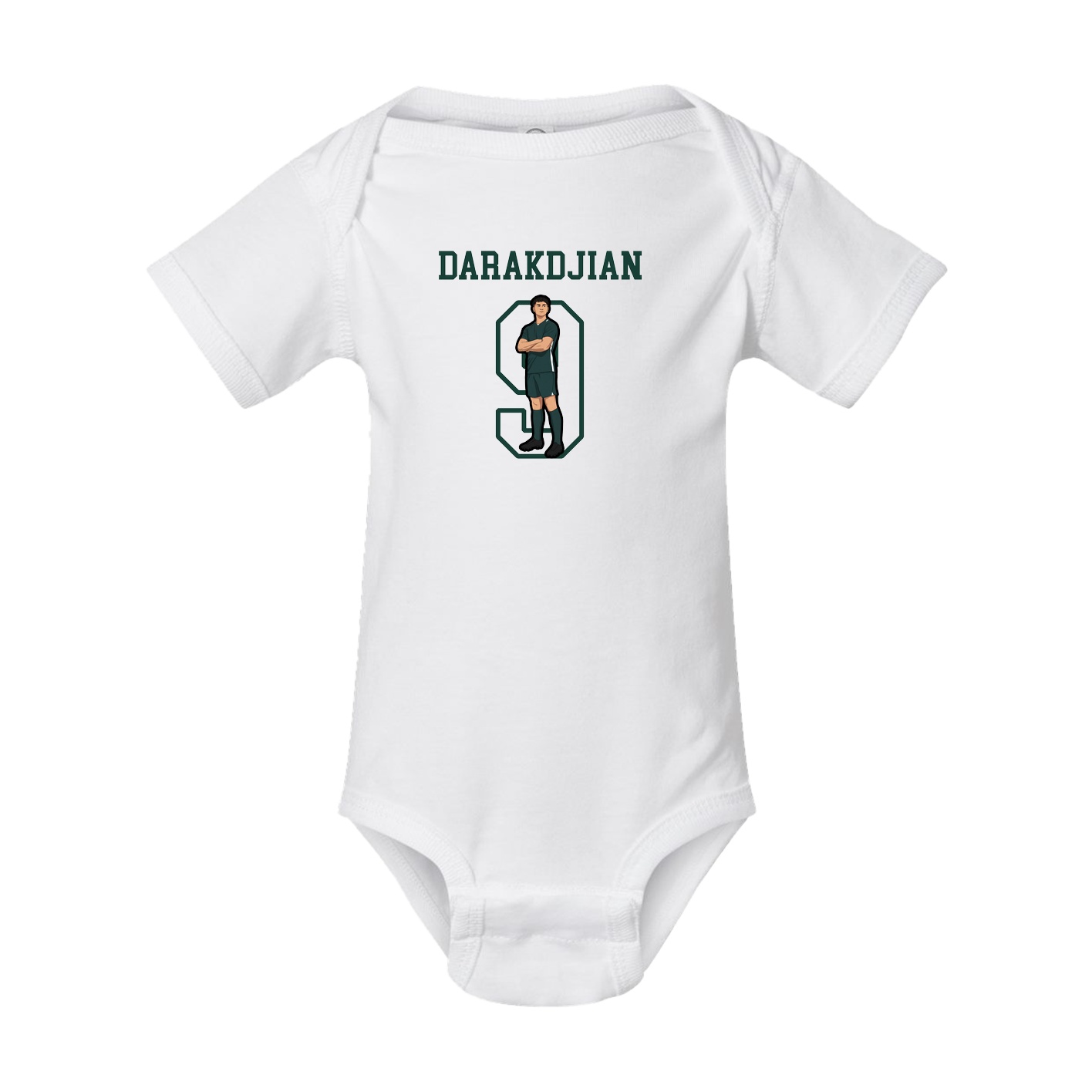 Baby Onesie — Shirsey in White