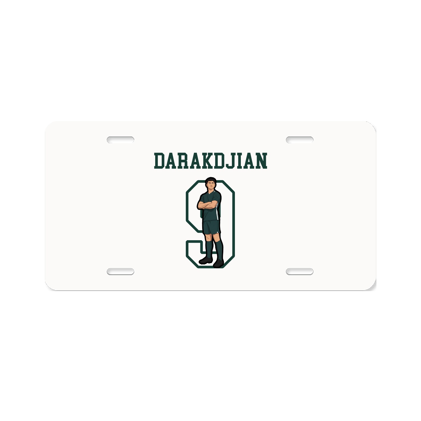 License Plate — Shirsey in Classic