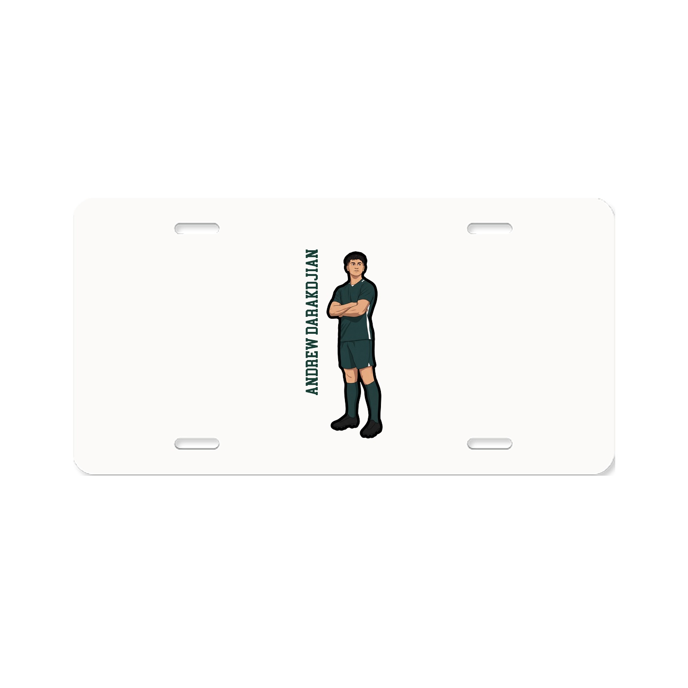 Aluminum License Plate