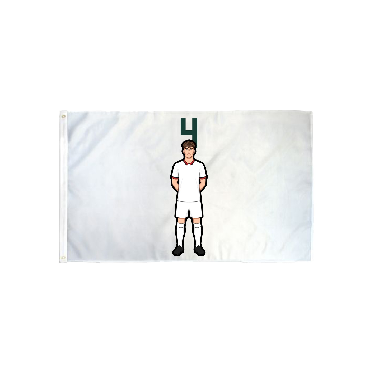 3x5 Flag — Number Top in Classic