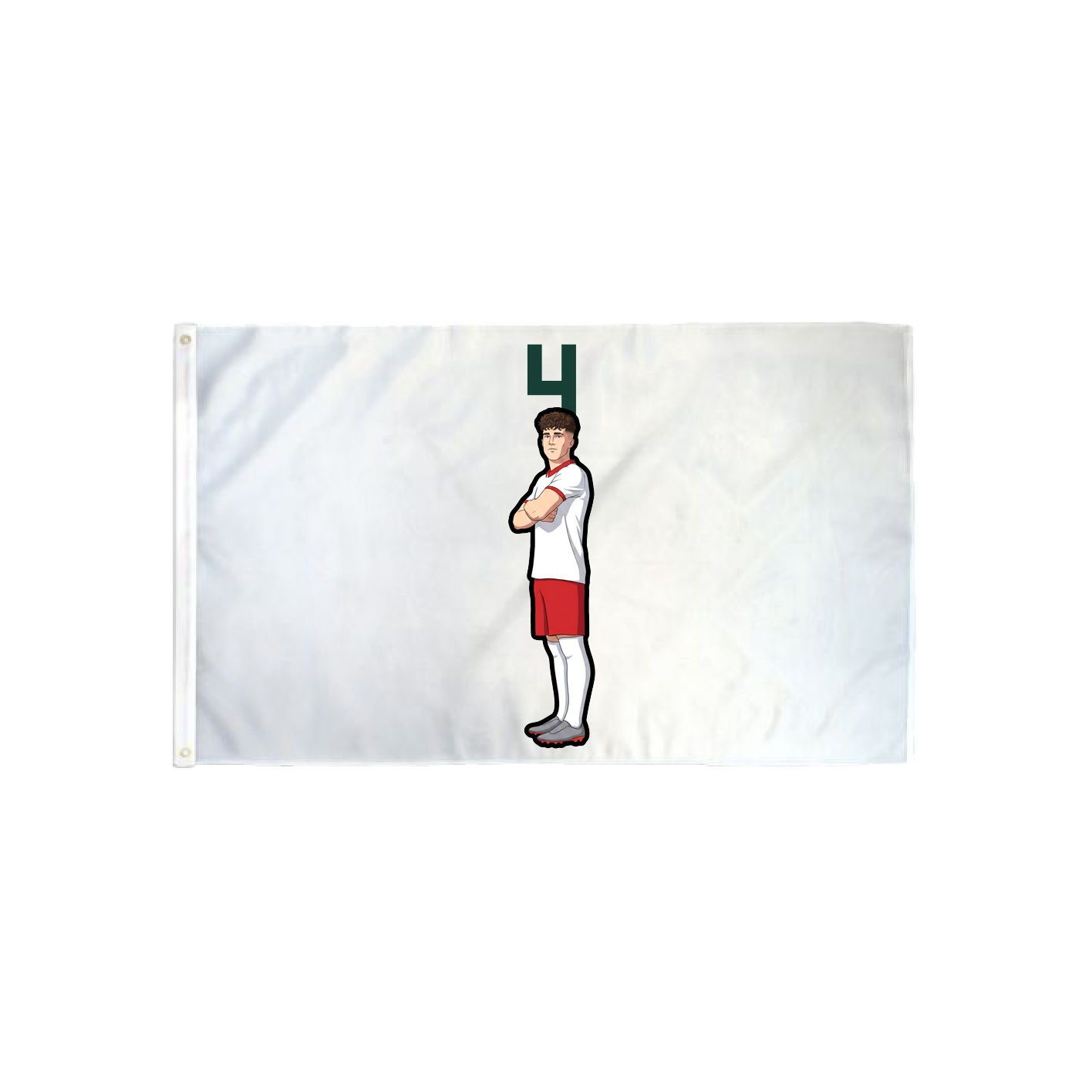3x5 Flag — Number Top in Classic