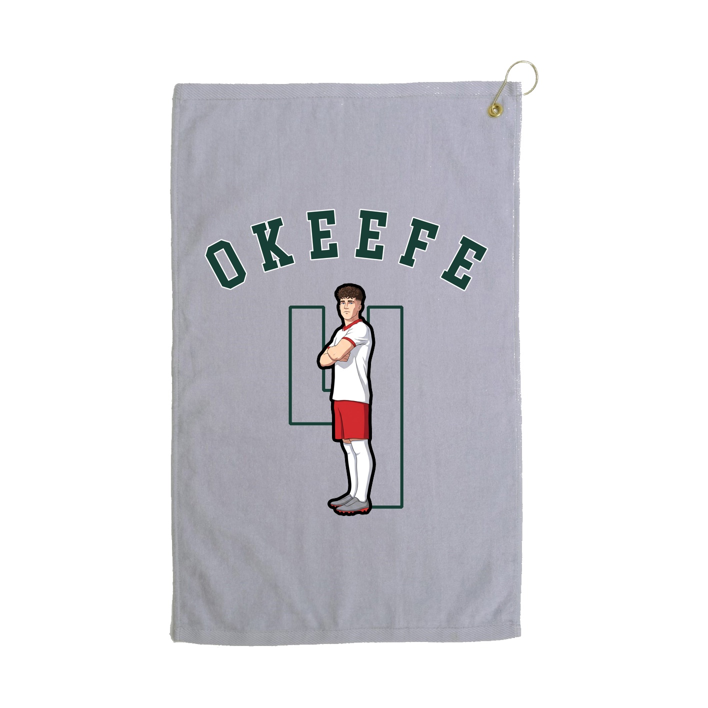 Golf Towel — Shirsey Arch in Grey