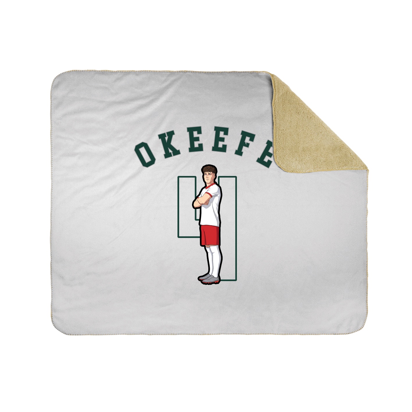 Throw Blanket — Shirsey Arch in White