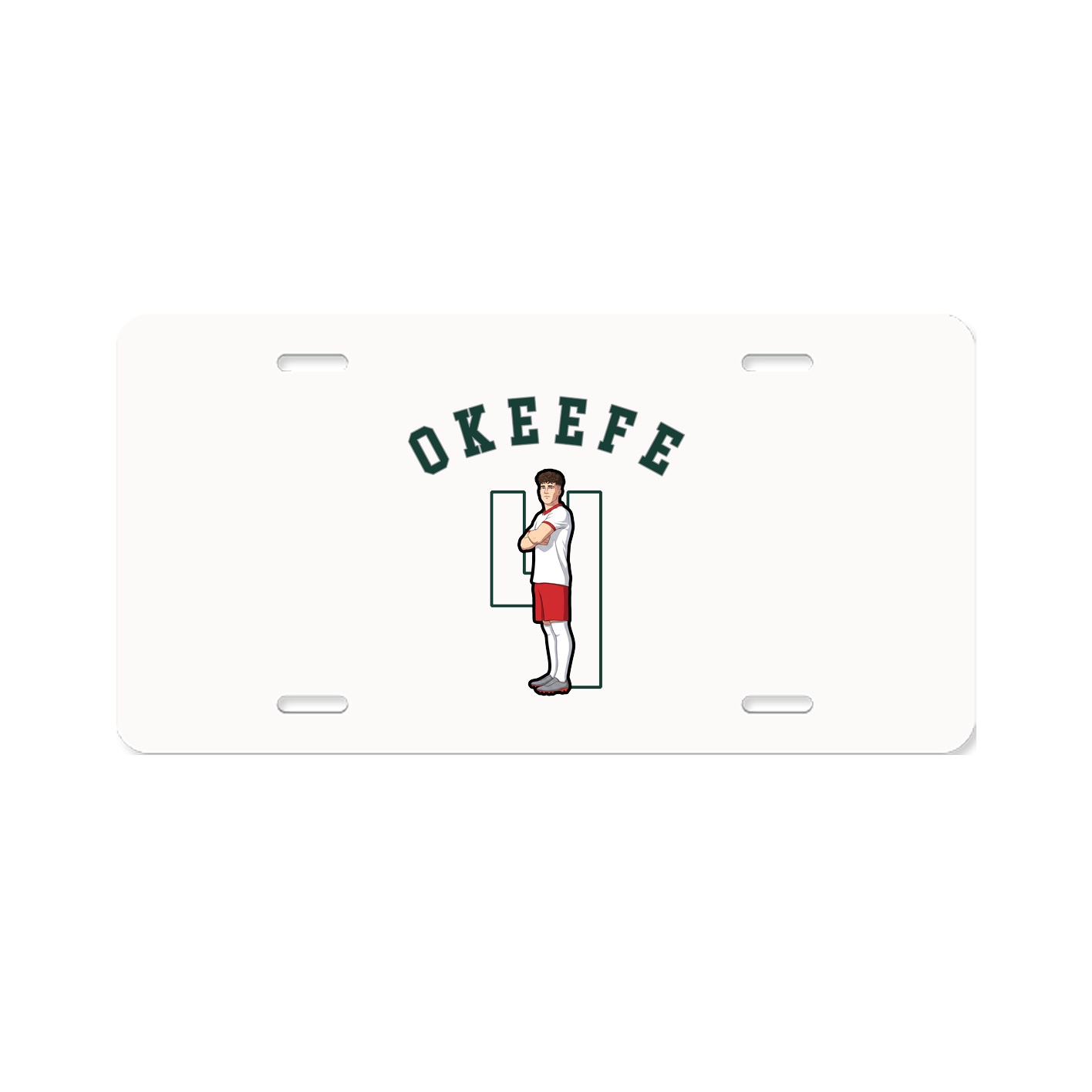 License Plate — Shirsey Arch in Classic
