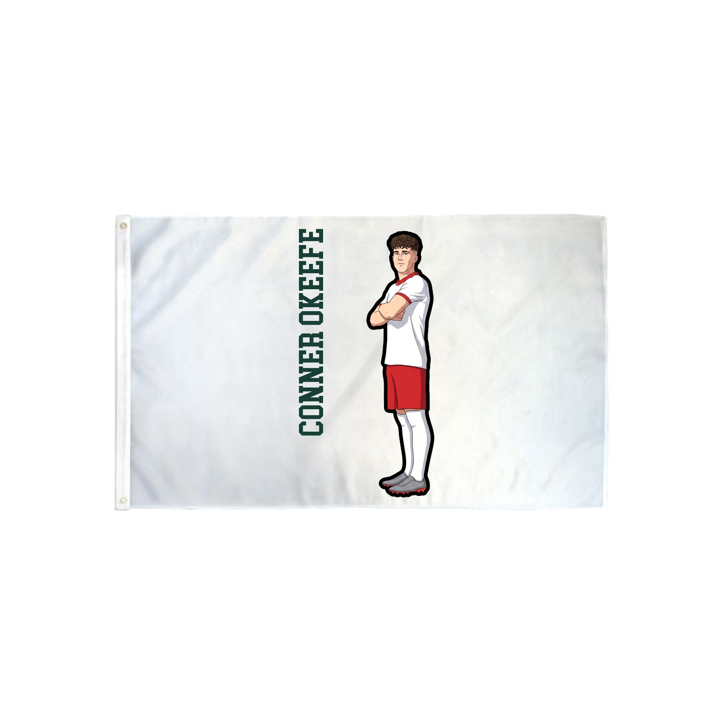 3x5 Flag — Name Vertical in Classic