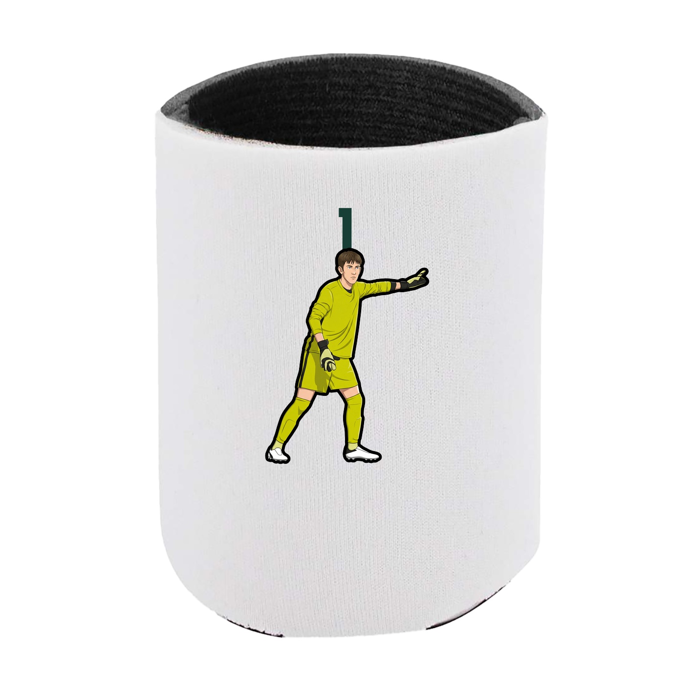 Can Holder — Number Top in White