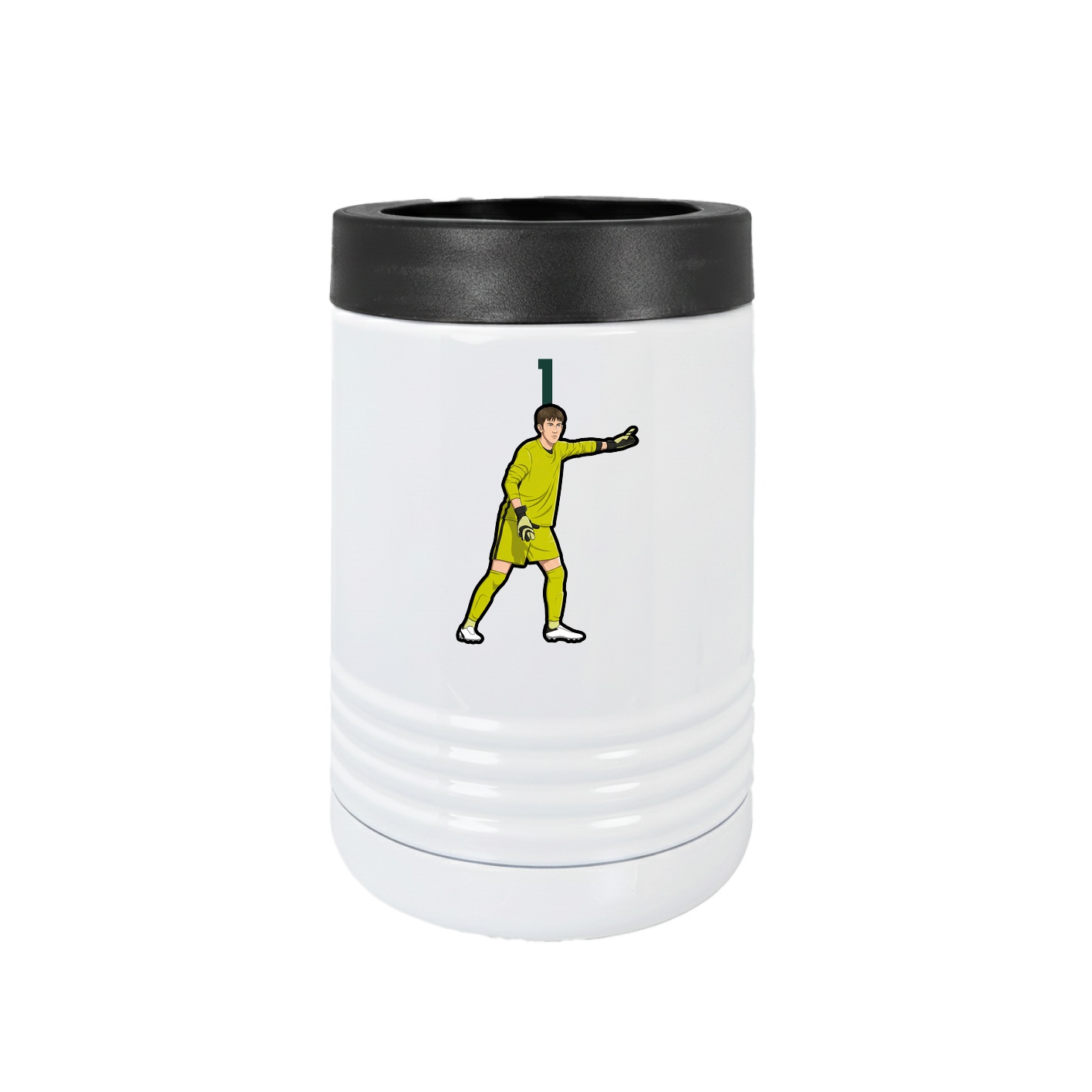 Beverage Holder — Number Top in White