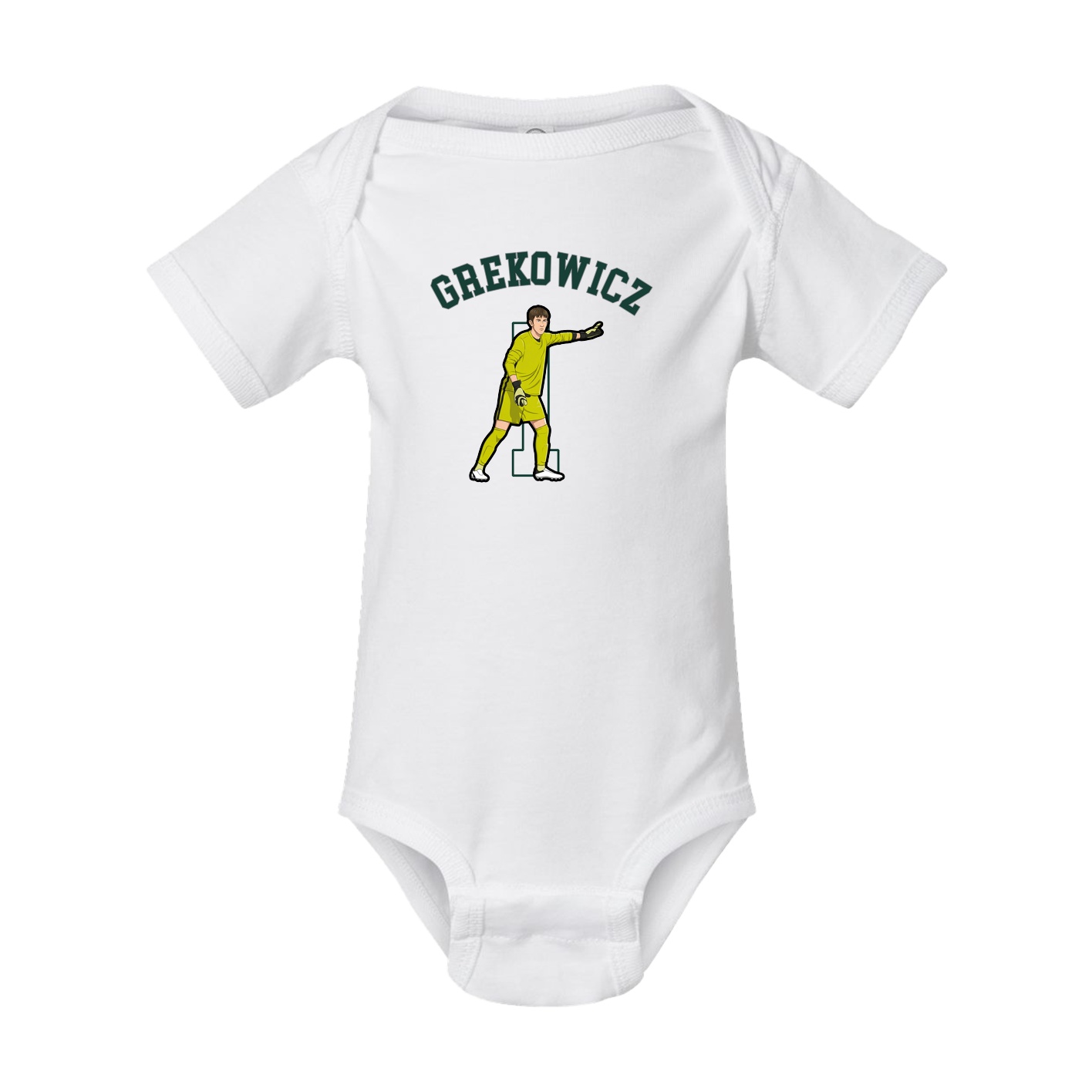 Baby Onesie — Shirsey Arch in White