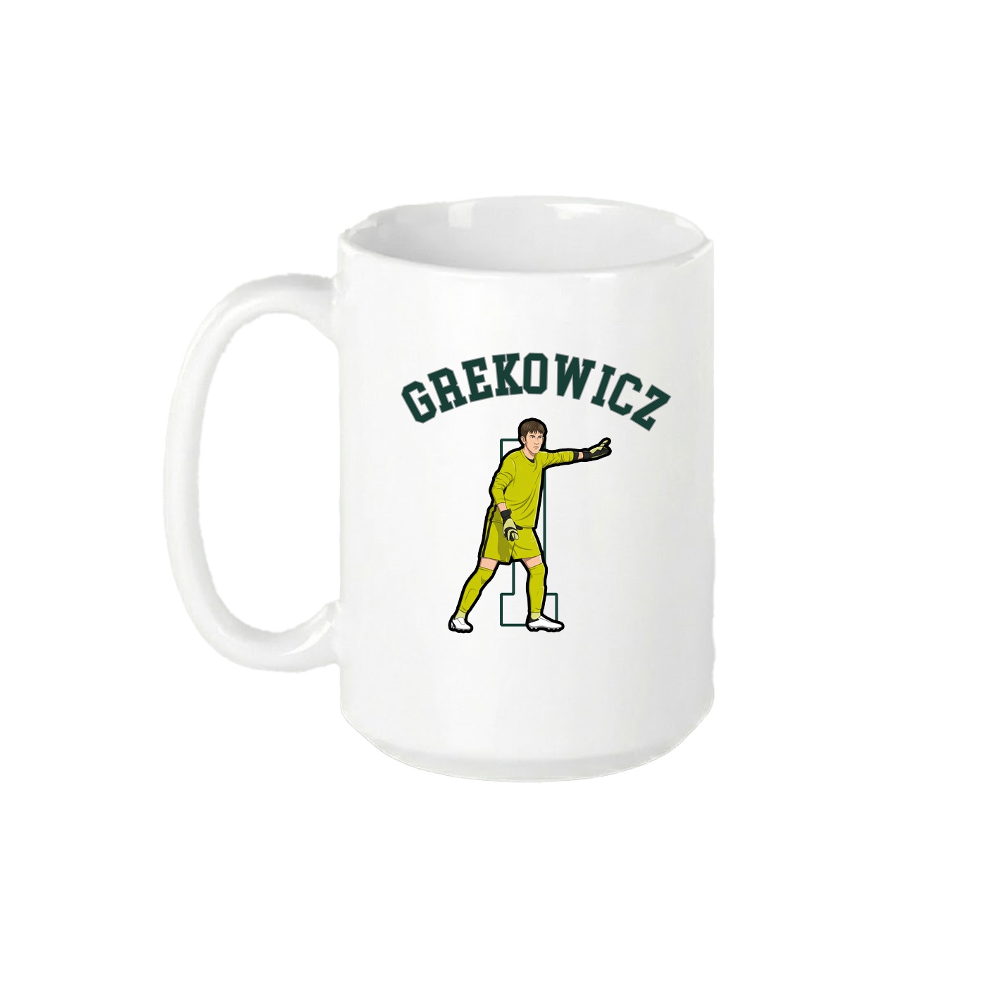 15oz Coffee Mug — Shirsey Arch in White