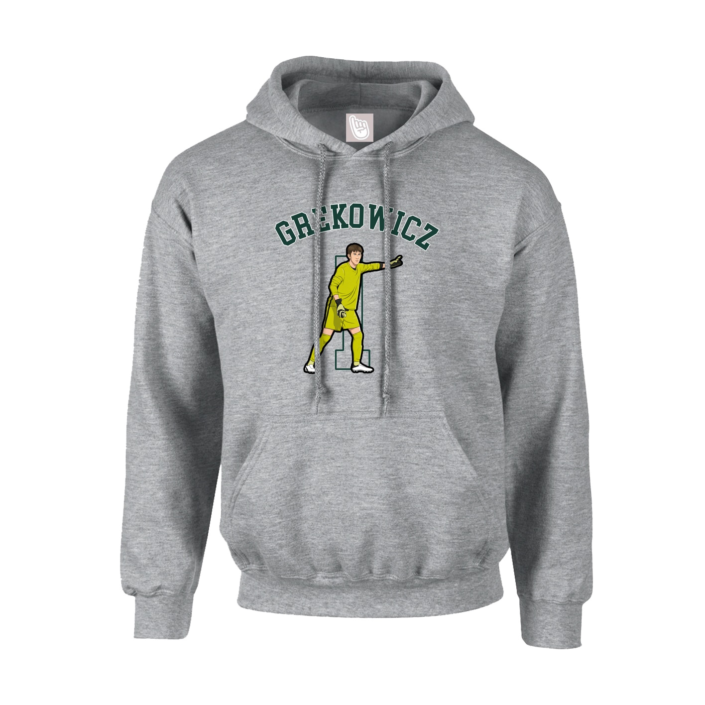 Youth Hoodie — Shirsey Arch in Grey