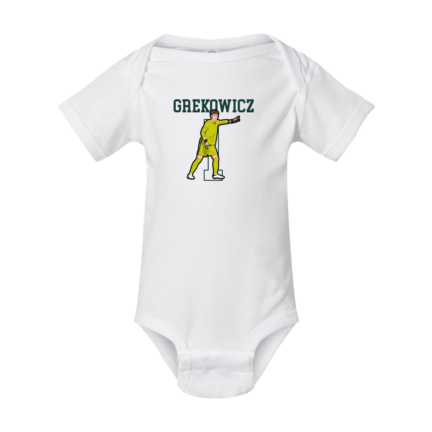 Baby Onesie — Shirsey in White