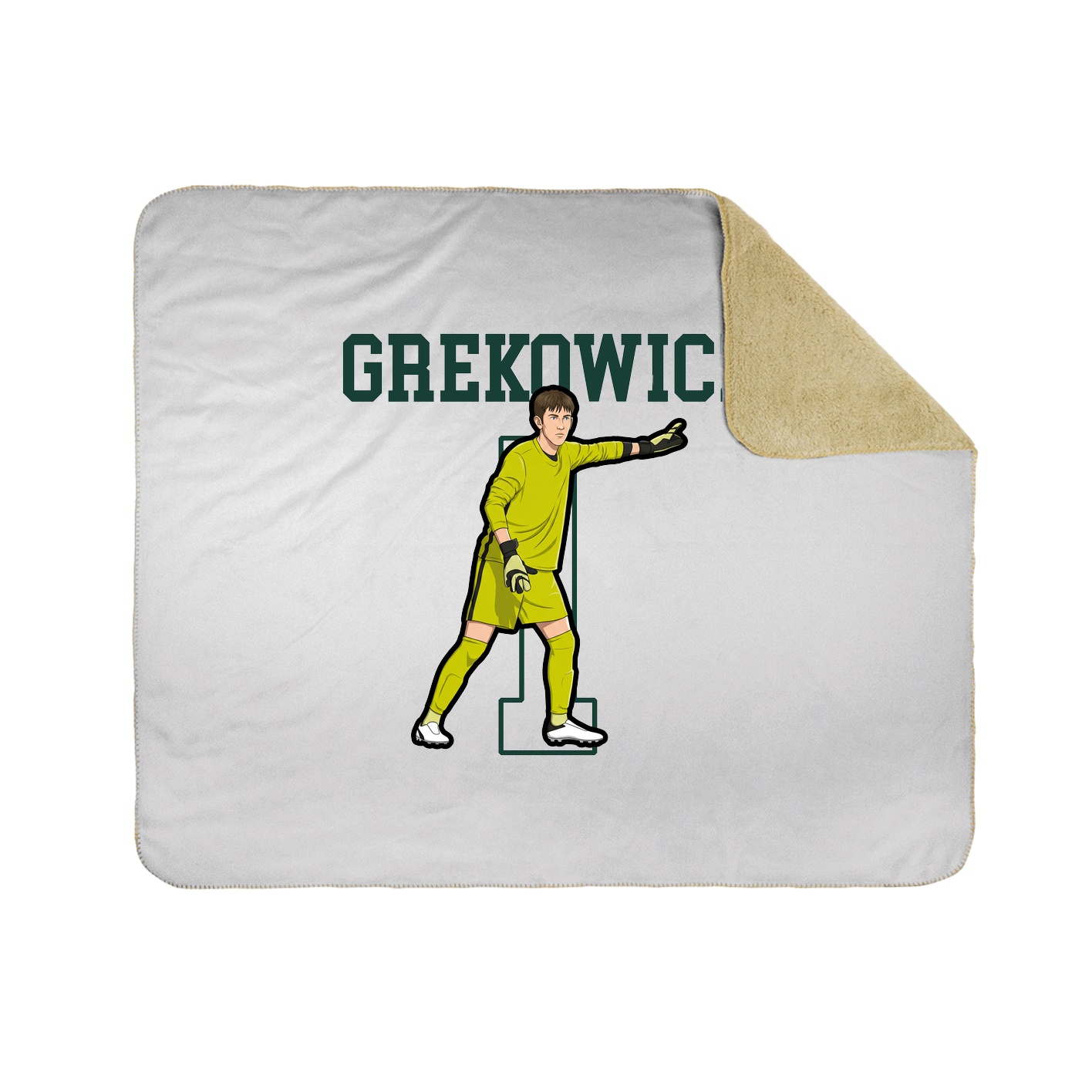 50x60 Sherpa Lined Throw Blanket