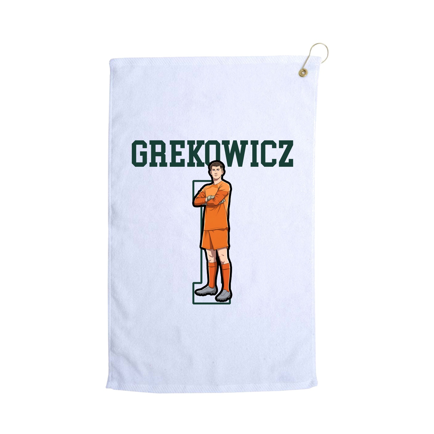 Golf Towel — Shirsey in White
