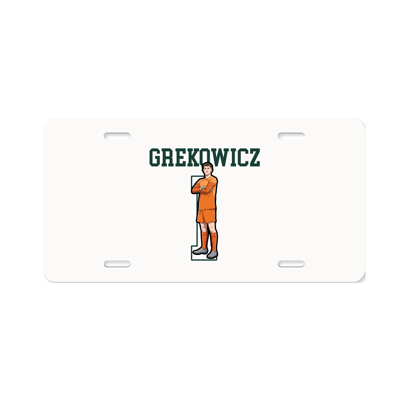 Aluminum License Plate
