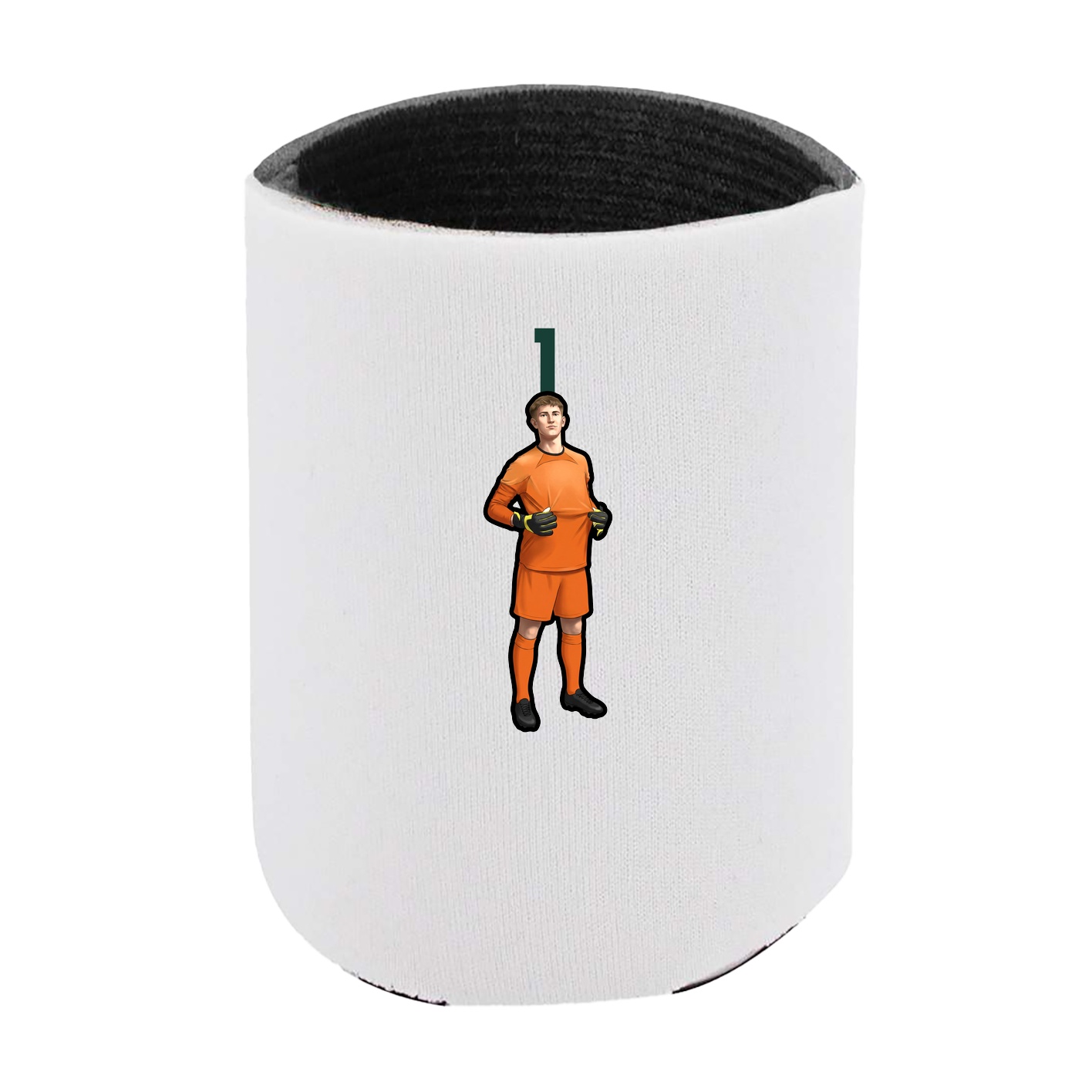 Can Holder — Number Top in White
