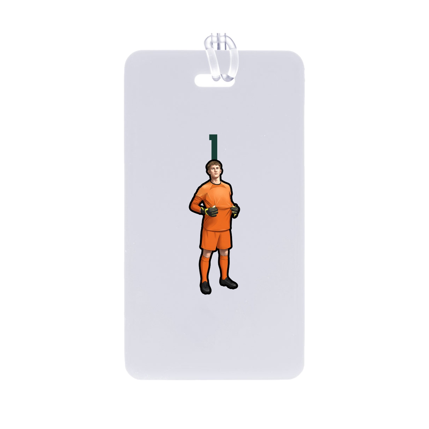Bag Tag — Number Top in Classic