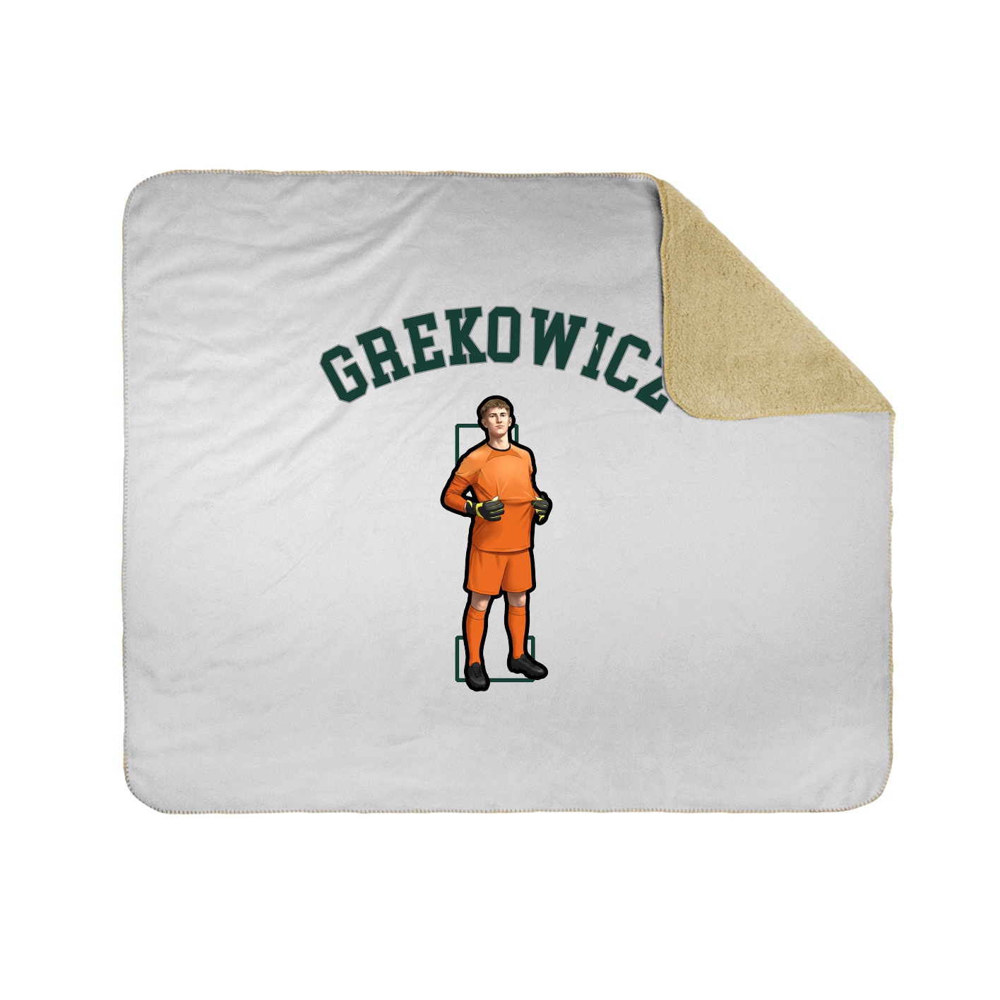 Throw Blanket — Shirsey Arch in White