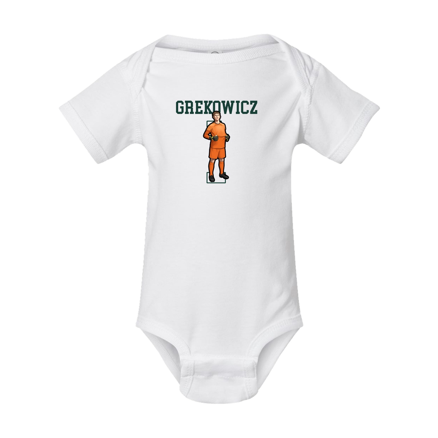 Baby Onesie — Shirsey in White
