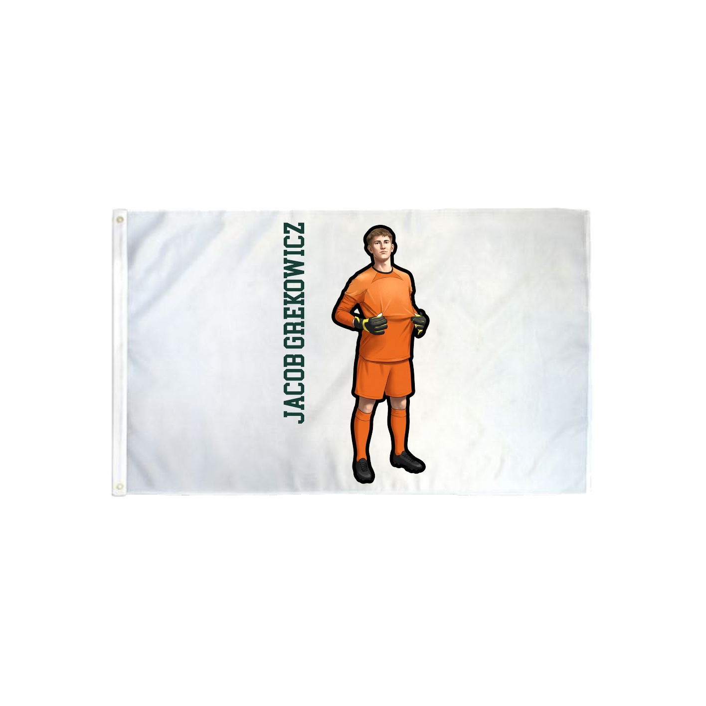 3x5 Flag — Name Vertical in Classic