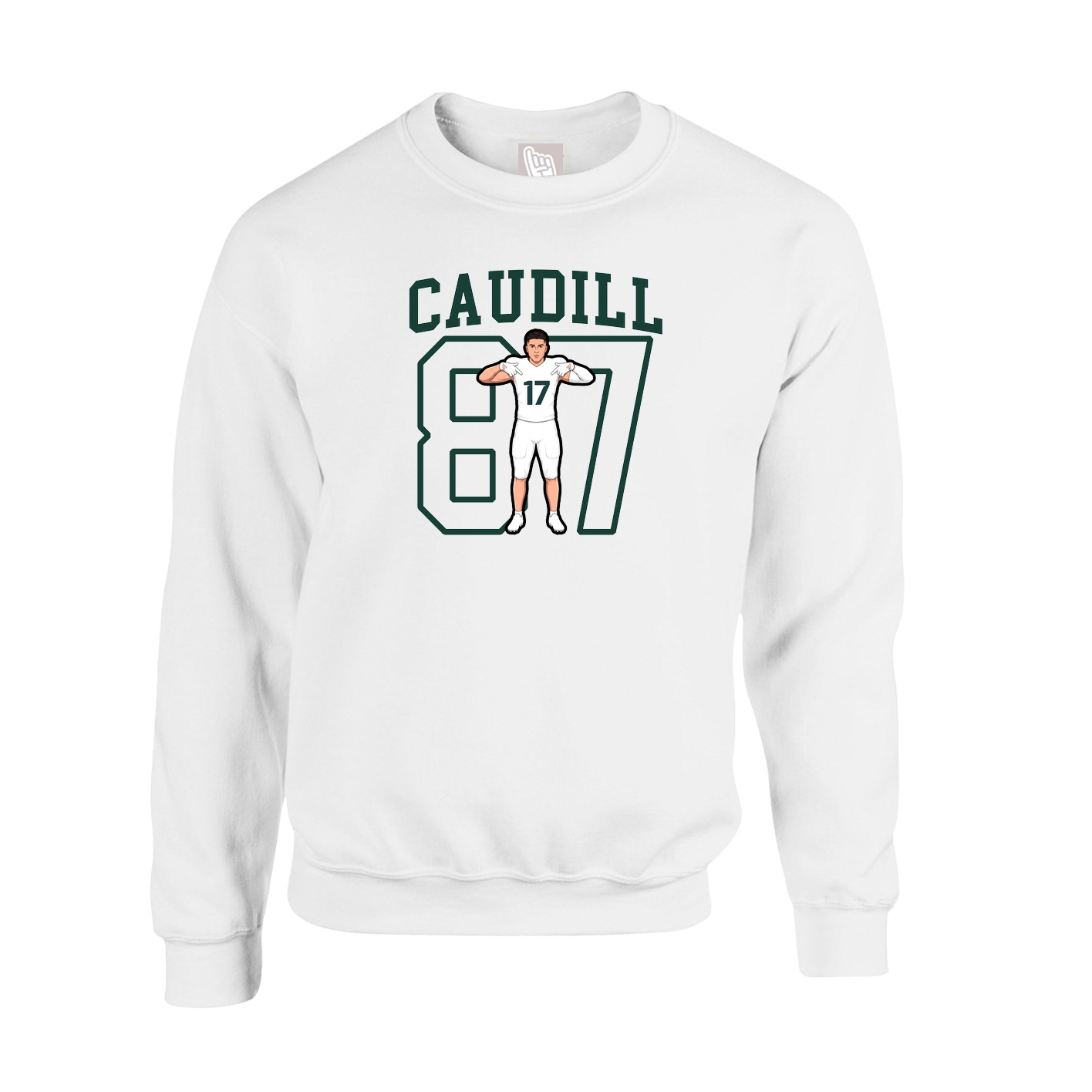 Fleece Crew — Shirsey in White