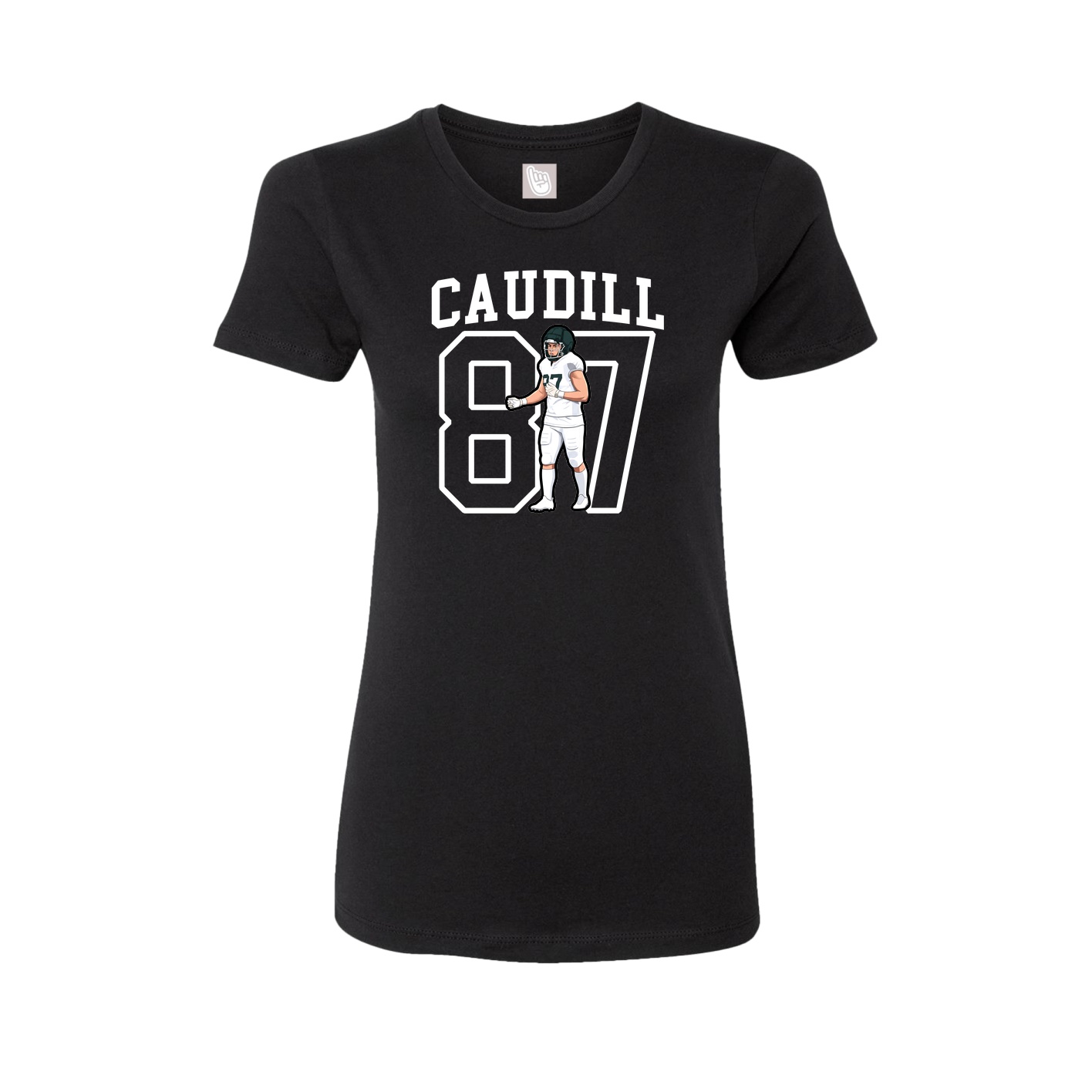 Fitted Women's Tee — Shirsey in Black